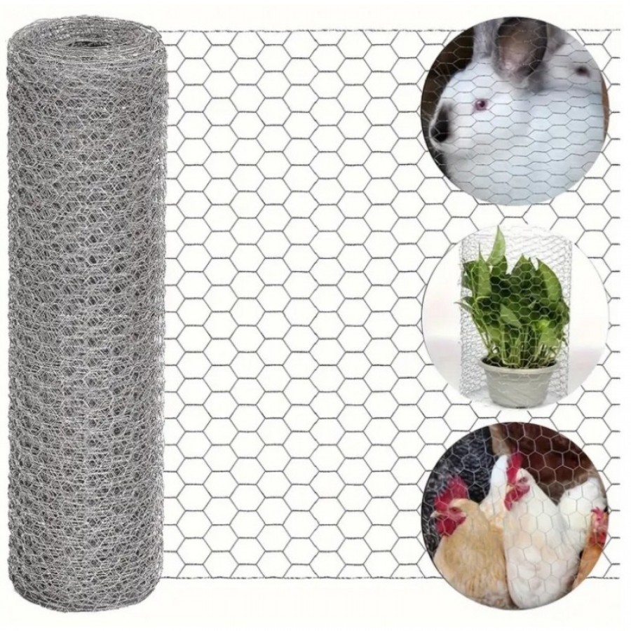 REDE HEXAGONAL ZINCADA 200 X 13mm(1/2´´) - ROLO 10MT REDE HEXAGONAL ZINCADA 200 X 13mm(1/2´´) - ROLO 10MT