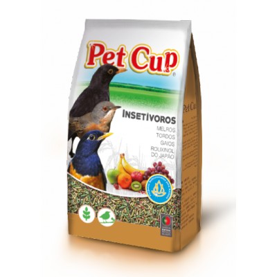 PETCUP GRANULADO P/AVES INSECT. - 750 GR