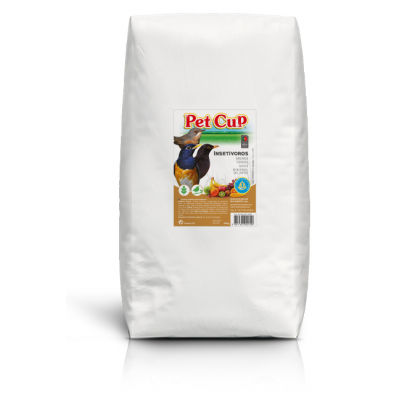 PETCUP GRANULADO P/AVES INSECT. - 20 KG