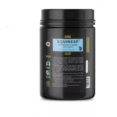 EQUIRESP – SUPORTE DE CONFORTO RESPIRATORIOS P/CAVALOS 1KG