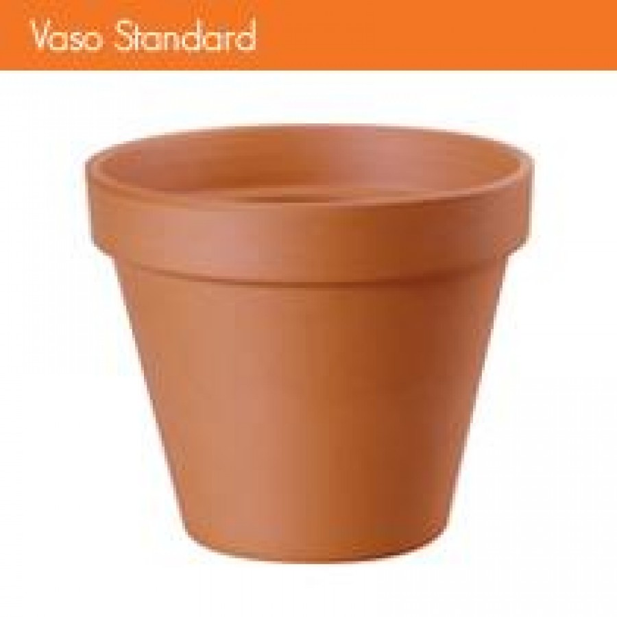 VASO EM BARRO NATURAL STANDART Nº 10