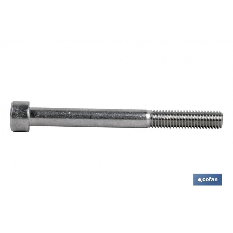 PARAFUSO ALLEN INOX DIN 912 HEXAGONAL A2 M-4 30 -CX 200 UNIDADES PARAFUSO ALLEN INOX DIN 912 HEXAGONAL A2 M-4 30 -CX 200 UNIDADES