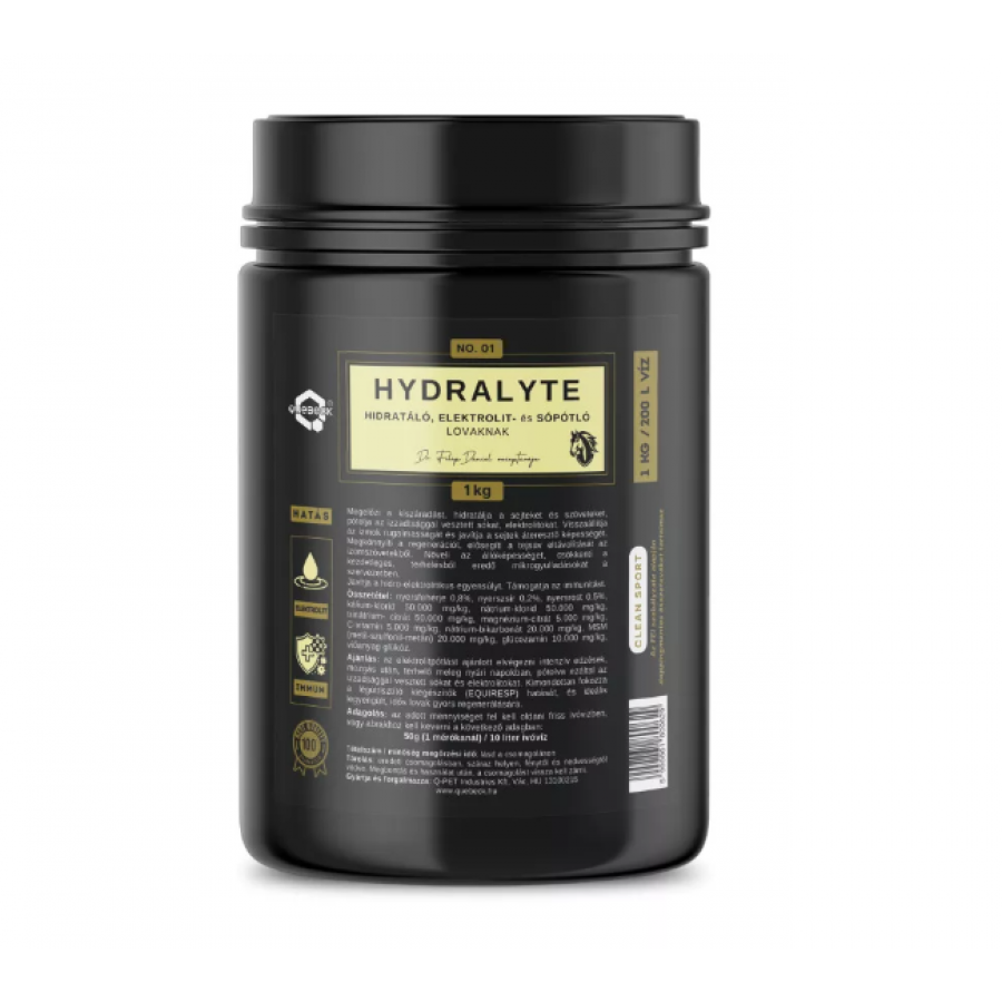 HYDRALYTE –SUPLEMENTO DE SAL E ELETRÓLITOS PARA CAVALOS, 1 KG HYDRALYTE –SUPLEMENTO DE SAL E ELETRÓLITOS PARA CAVALOS, 1 KG