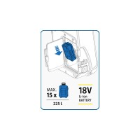 MATABI PULVERIZADOR ELECTRICO EVOLUTION 15 LTC