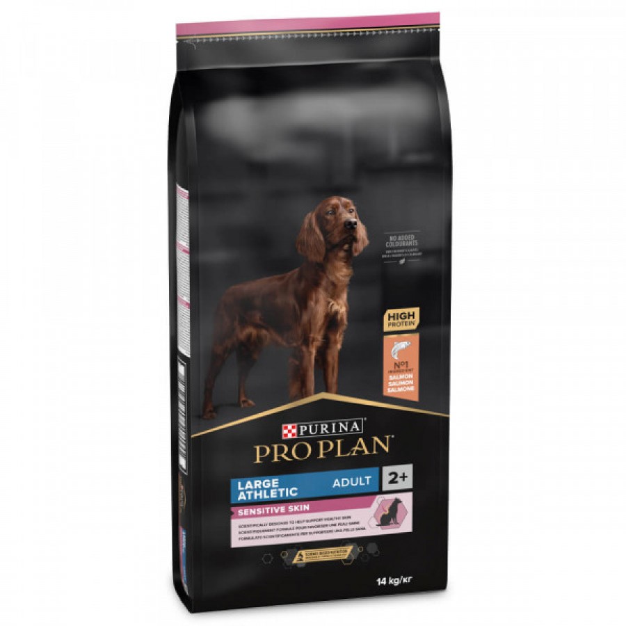 PRO PLAN CAO ADULTO SENSITIVE SKIN LARGE ATHLETIC SALMÃO- 14KG PRO PLAN CAO ADULTO SENSITIVE SKIN LARGE ATHLETIC SALMÃO- 14KG