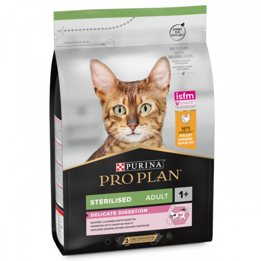 PRO PLAN GATO ADULTO ESTERLIZADO OPTIDIGEST FRANGO - 3KG PRO PLAN GATO ADULTO ESTERLIZADO OPTIDIGEST FRANGO - 3KG