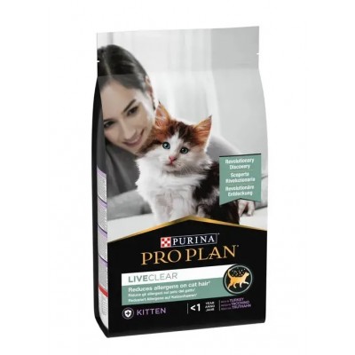 PRO PLAN LIVECLEAR GATO KITTEN PERU - 1,4KG