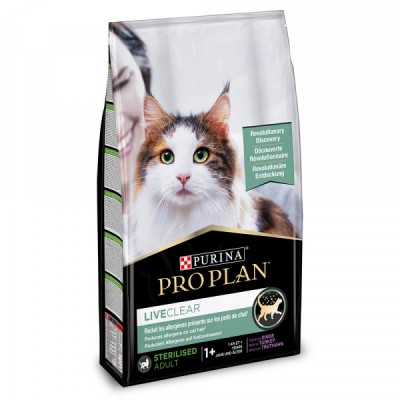 PRO PLAN LIVECLEAR GATO ADULTO ESTERILIZADO - PERU -7KG
