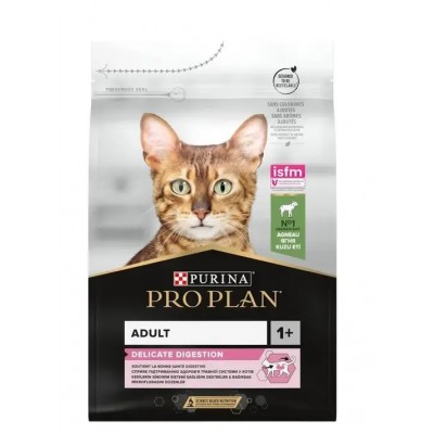 PRO PLAN GATO ADULTO DELICATE DIGESTION BORREGO - 3KG