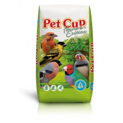 PETCUP MISTURA DE EXOTICOS CLASSIC - 20 KG
