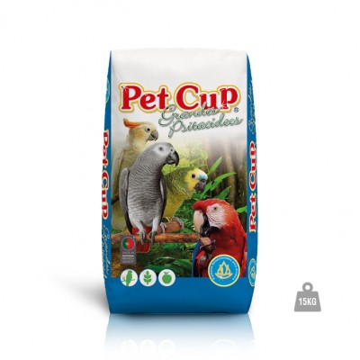 PETCUP MISTURA DE CACATUAS GR. PORTE - 15 KG