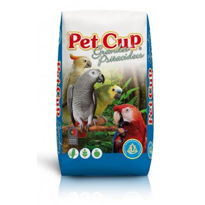 PETCUP MISTURA DE PAPAGAIOS - 15 KG