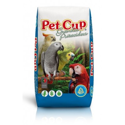 PETCUP MISTURA DE PAPAGAIOS PREMIUM - 20 KG
