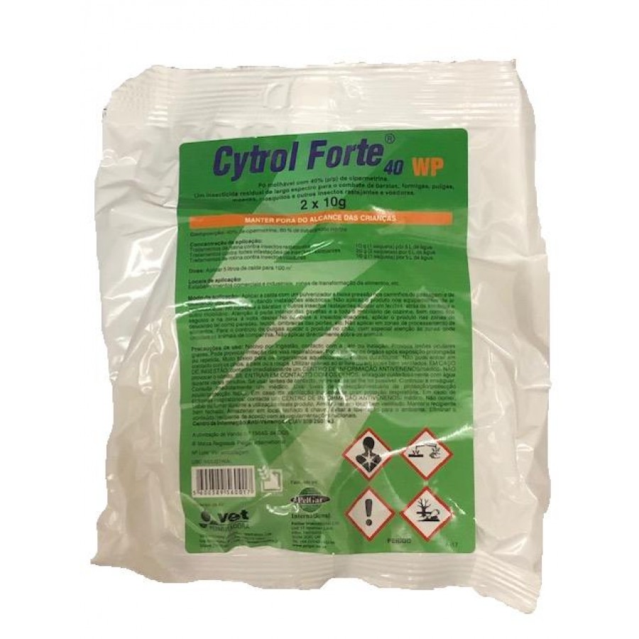 VET CYTROL FORTE 40 WP - CARTEIRA