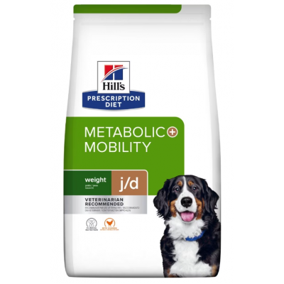 HILL'S PRESCRIPTION DIET CÃO METABOLIC+MOBILITY 12KG
