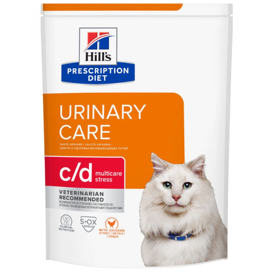 HILL'S PRESCRIPTION DIET GATO C/D URINARY STRESS 8KG HILL'S PRESCRIPTION DIET GATO C/D URINARY STRESS 8KG