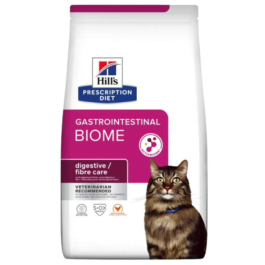HILL'S PRESCRIPTION DIET GATO GASTROINTESTINAL BIOME 3KG HILL'S PRESCRIPTION DIET GATO GASTROINTESTINAL BIOME 3KG