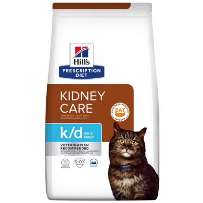 HILL'S PRESCRIPTION DIET GATO K/D EARLY STAGE 1,5KG