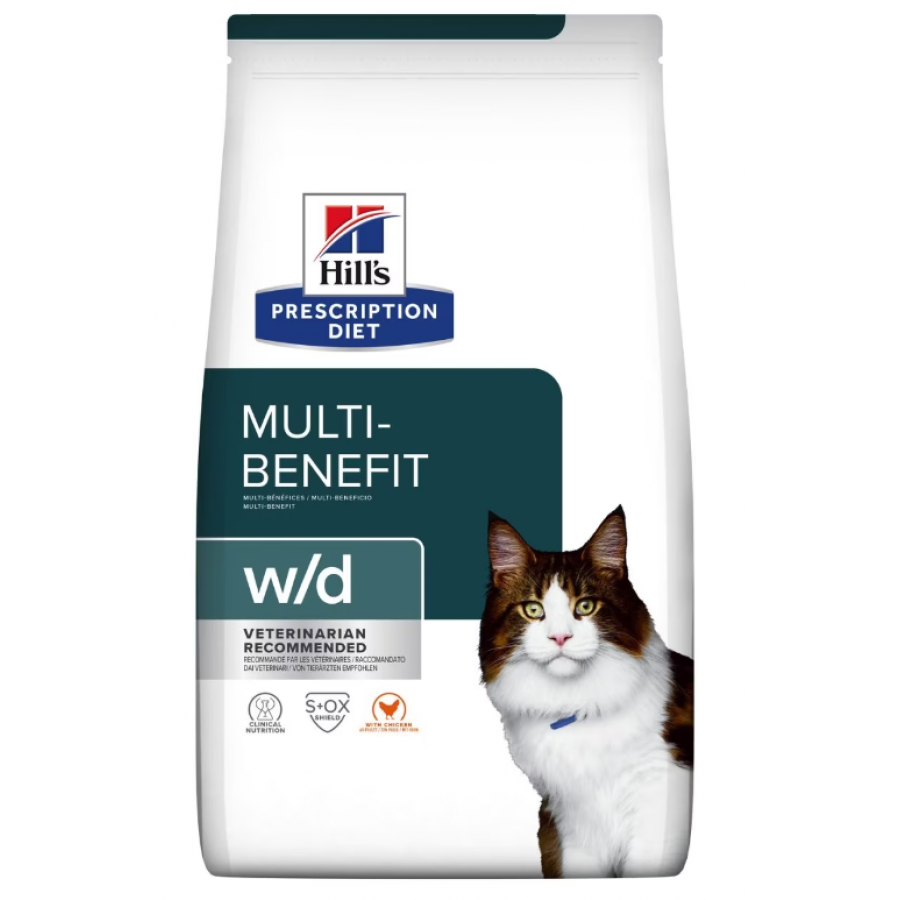 HILL'S PRESCRIPTION DIET GATO W/D 1,5KG HILL'S PRESCRIPTION DIET GATO W/D 1,5KG