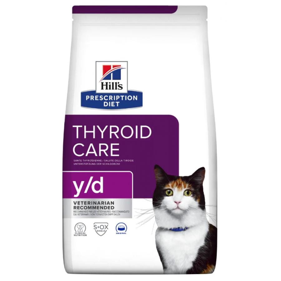 HILL'S PRESCRIPTION DIET GATO Y/D 1,5KG HILL'S PRESCRIPTION DIET GATO Y/D 1,5KG