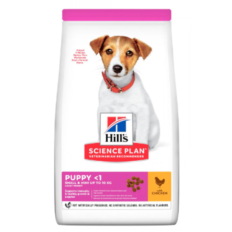 HILL'S SCIENCE PLAN PUPPY CÃO SMALL&MINI CHICKEN 3KG HILL'S SCIENCE PLAN PUPPY CÃO SMALL&MINI CHICKEN 3KG
