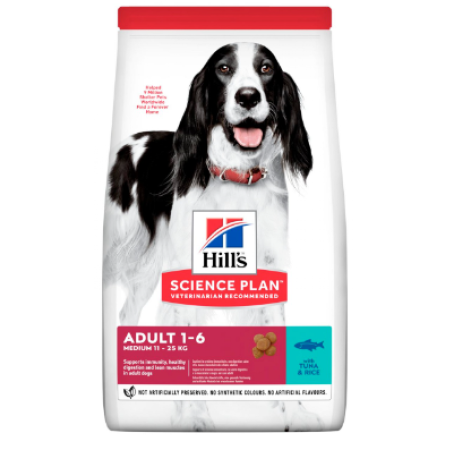 HILL'S SCIENCE PLAN CÃO ADULT TUNA&RICE 12kg HILL'S SCIENCE PLAN CÃO ADULT TUNA&RICE 12kg