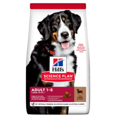 HILL'S SCIENCE PLAN CÃO ADULT LARGE BREED LAMB&RICE 14kg
