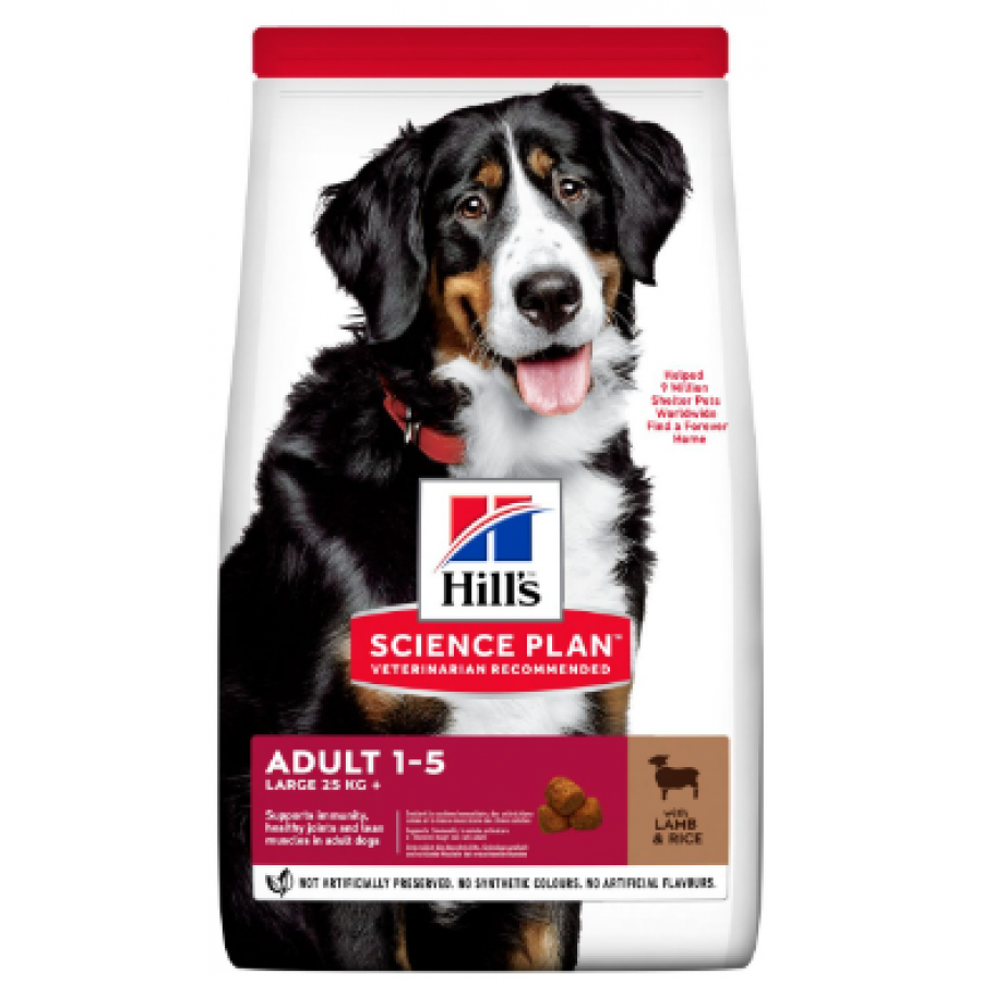HILL'S SCIENCE PLAN CÃO ADULT LARGE BREED LAMB&RICE 14kg HILL'S SCIENCE PLAN CÃO ADULT LARGE BREED LAMB&RICE 14kg