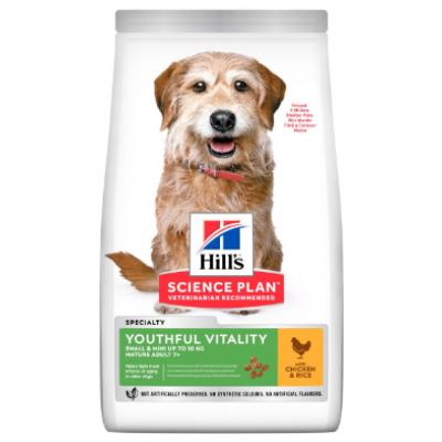HILL'S SCIENCE PLAN CÃO SENIOR VITALITY 7+ SMALL&MINI CHICKEN 1,5 kg