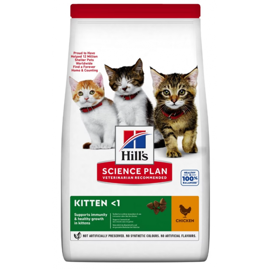 HILL'S SCIENCE PLAN GATO KITTEN CHICKEN 300G (6 UNIDADES) HILL'S SCIENCE PLAN GATO KITTEN CHICKEN 300G (6 UNIDADES)