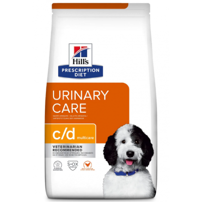 HILL'S PRESCRIPTION DIET CÃO C/D MULTICARE 1,5 KG