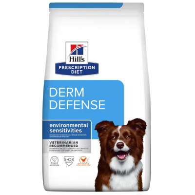 HILL'S PRESCRIPTION DIET CÃO DERM DEFENSE 1,5 KG