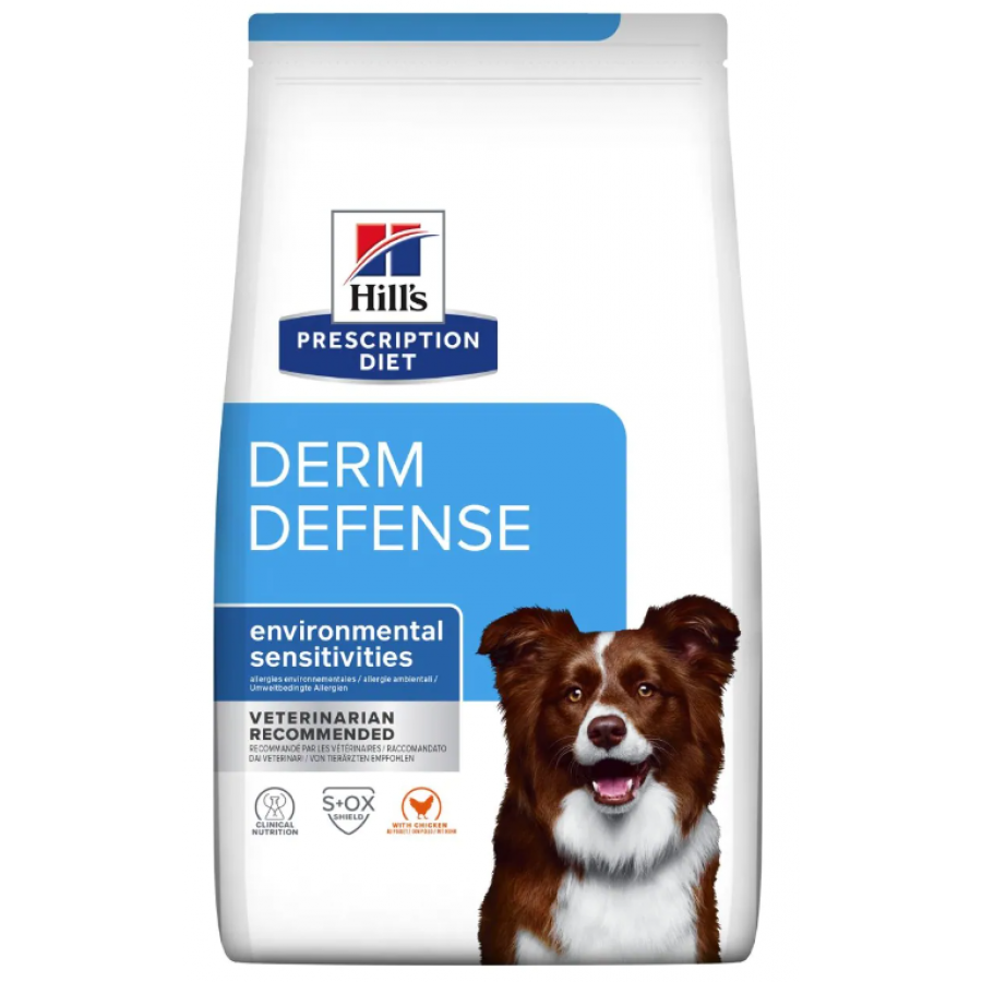 HILL'S PRESCRIPTION DIET CÃO DERM DEFENSE 1,5 KG