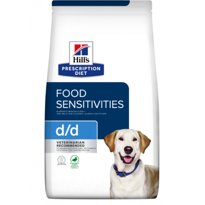 HILL'S PRESCRIPTION DIET CÃO D/D PATO E ARROZ 1,5 KG