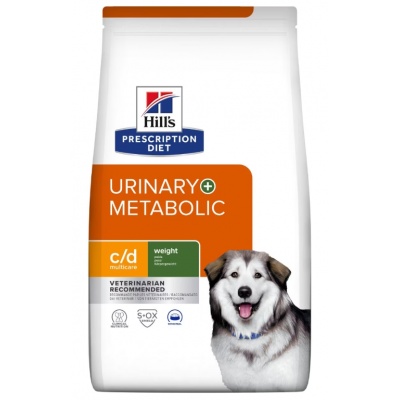 HILL'S PRESCRIPTION DIET CÃO C/D MULTICARE + METABOLIC 1,5 KG
