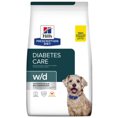 HILL'S PRESCRIPTION DIET CÃO W/D 1,5KG