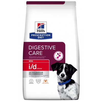 HILL'S PRESCRIPTION DIET CÃO I/D STRESS MINI 1KG