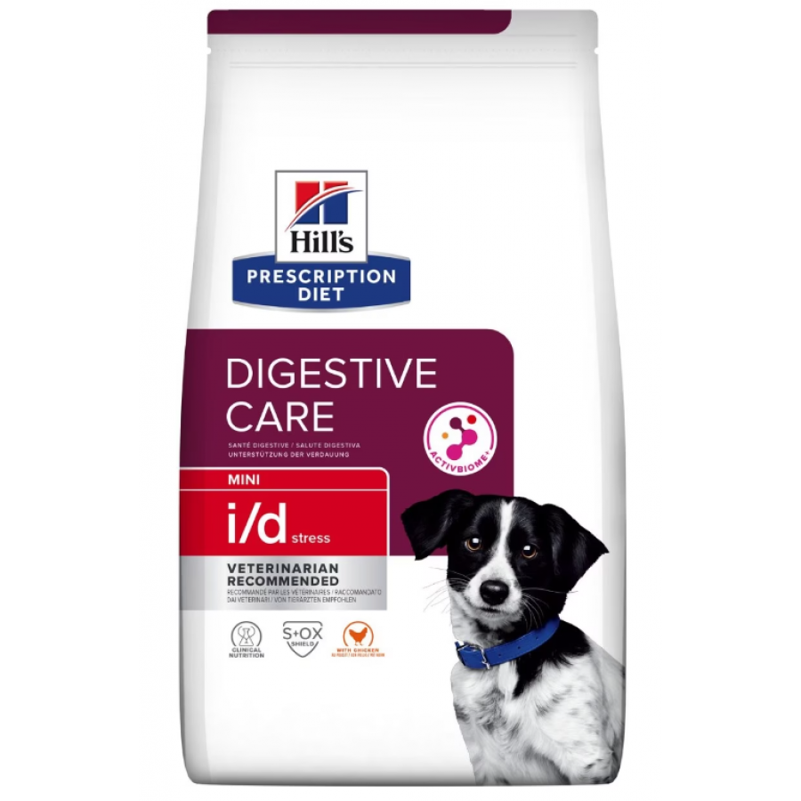 HILL'S PRESCRIPTION DIET CÃO I/D STRESS MINI 6KG