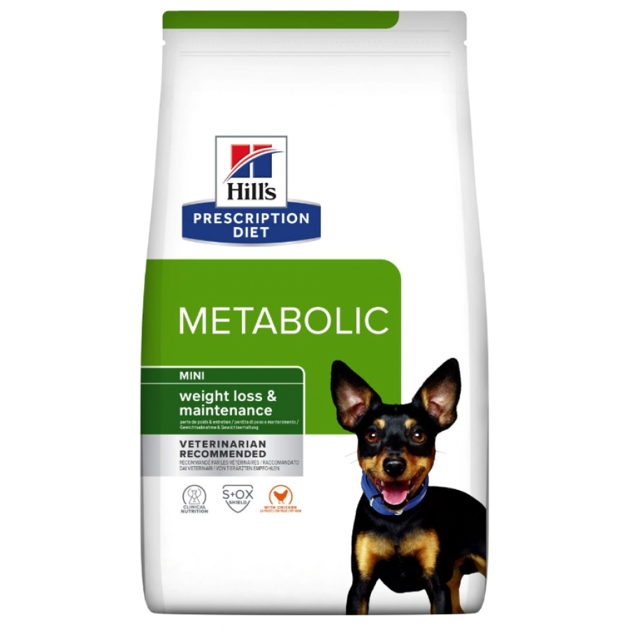 HILL'S PRESCRIPTION DIET CÃO METABOLIC MINI 3KG HILL'S PRESCRIPTION DIET CÃO METABOLIC MINI 3KG