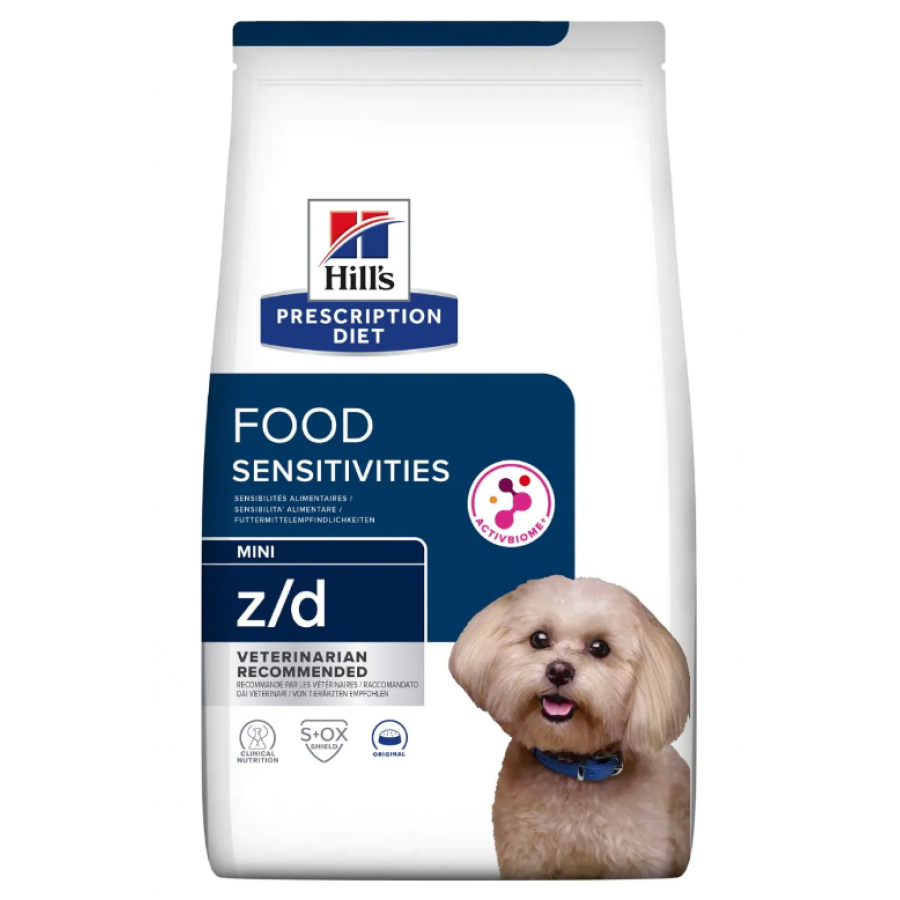 HILL'S PRESCRIPTION DIET CÃO Z/D MINI 1KG HILL'S PRESCRIPTION DIET CÃO Z/D MINI 1KG