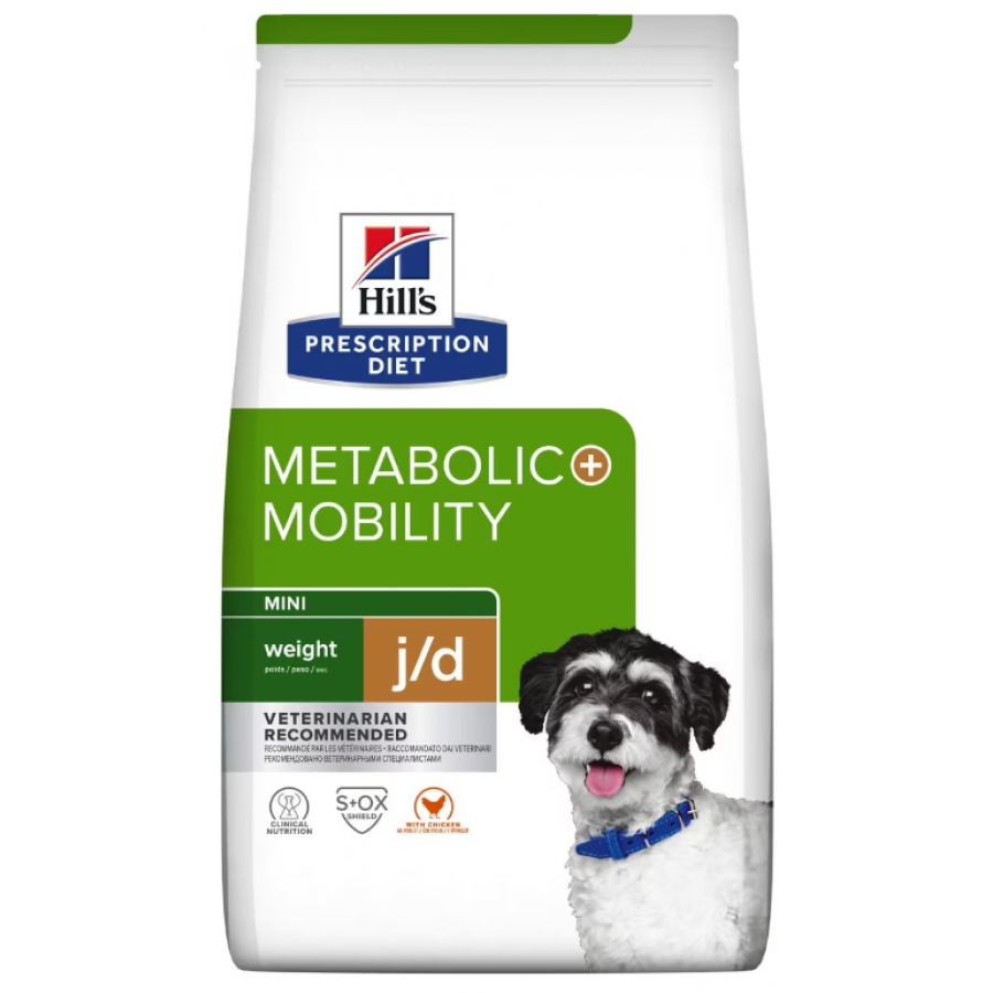 HILL'S PRESCRIPTION DIET CÃO METABOLIC+MOBILITY MINI 3KG HILL'S PRESCRIPTION DIET CÃO METABOLIC+MOBILITY MINI 3KG