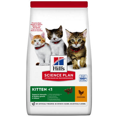 HILL'S SCIENCE PLAN GATO KITTEN CHICKEN 7KG