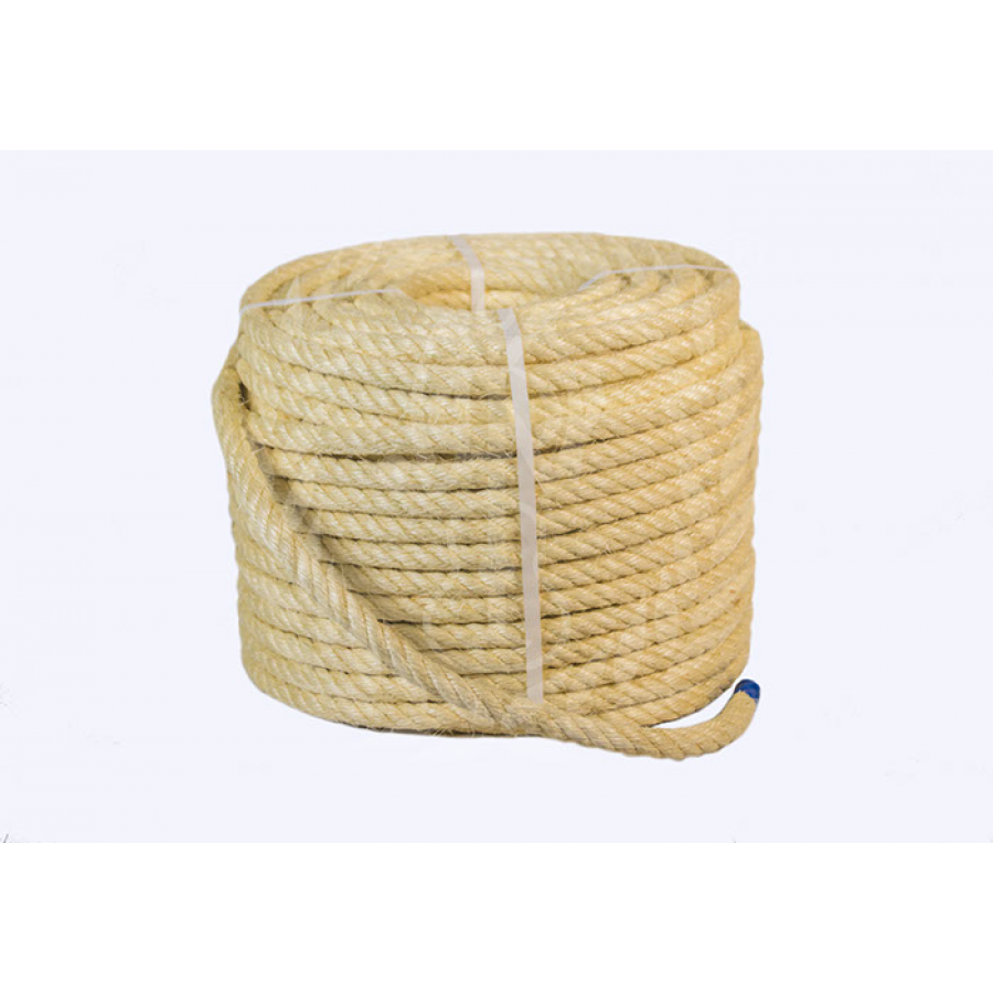 CORDA EM SISAL 16MM - ROLO +/-43 KG CORDA EM SISAL 16MM - ROLO +/-43 KG