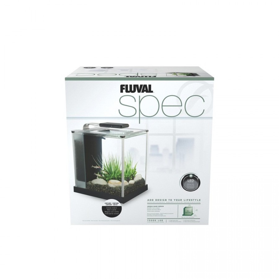 AQUARIO FLUVAL SPEC NANO PRETO 10L AQUARIO FLUVAL SPEC NANO PRETO 10L