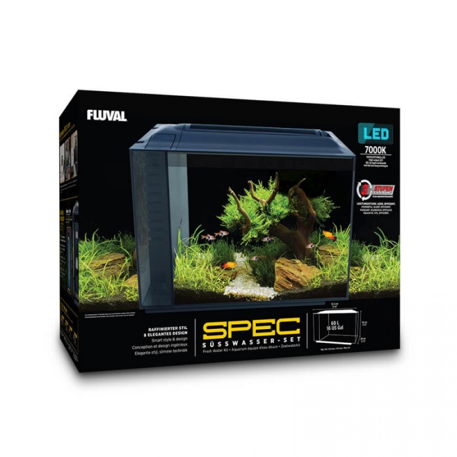 AQUARIO FLUVAL SPEC NANO  PRETO 60L