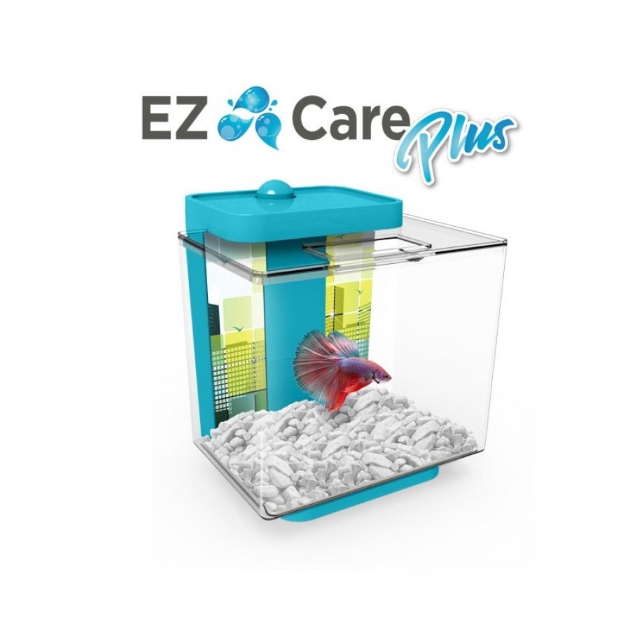 AQUARIO MARINA PARA BETTAS EZ CARE PLUS AZUL 5L AQUARIO MARINA PARA BETTAS EZ CARE PLUS AZUL 5L