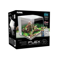AQUARIO FLUVAL FLEX BRANCO 57L