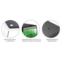 AQUARIO FLUVAL FLEX BRANCO 57L AQUARIO FLUVAL FLEX BRANCO 57L