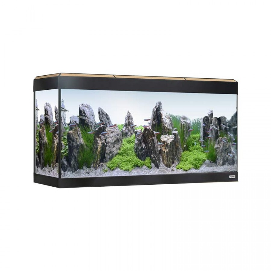 AQUARIO ROMA 200LT COM ILUMINAÇÃO LED BLUETOOTH CARVALHO + MESA EM CARVALHO AQUARIO ROMA 200LT COM ILUMINAÇÃO LED BLUETOOTH CARVALHO + MESA EM CARVALHO