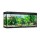 AQUARIO ROMA 240LT COM ILUMINAÇÃO LED BLUETOOTH NOGUEIRA + MESA EM NOGUEIRA